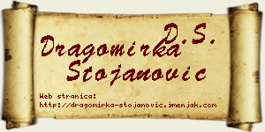 Dragomirka Stojanović vizit kartica